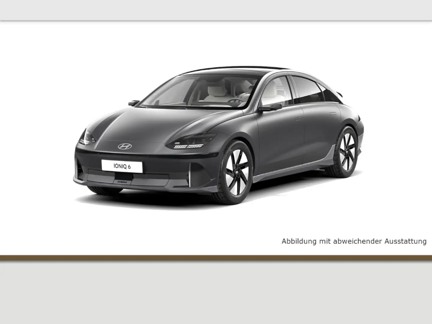 Hyundai IONIQ 6 TECHNIQ 4WD 77,4kWh NAVI digit. Cockpit Grijs - 1