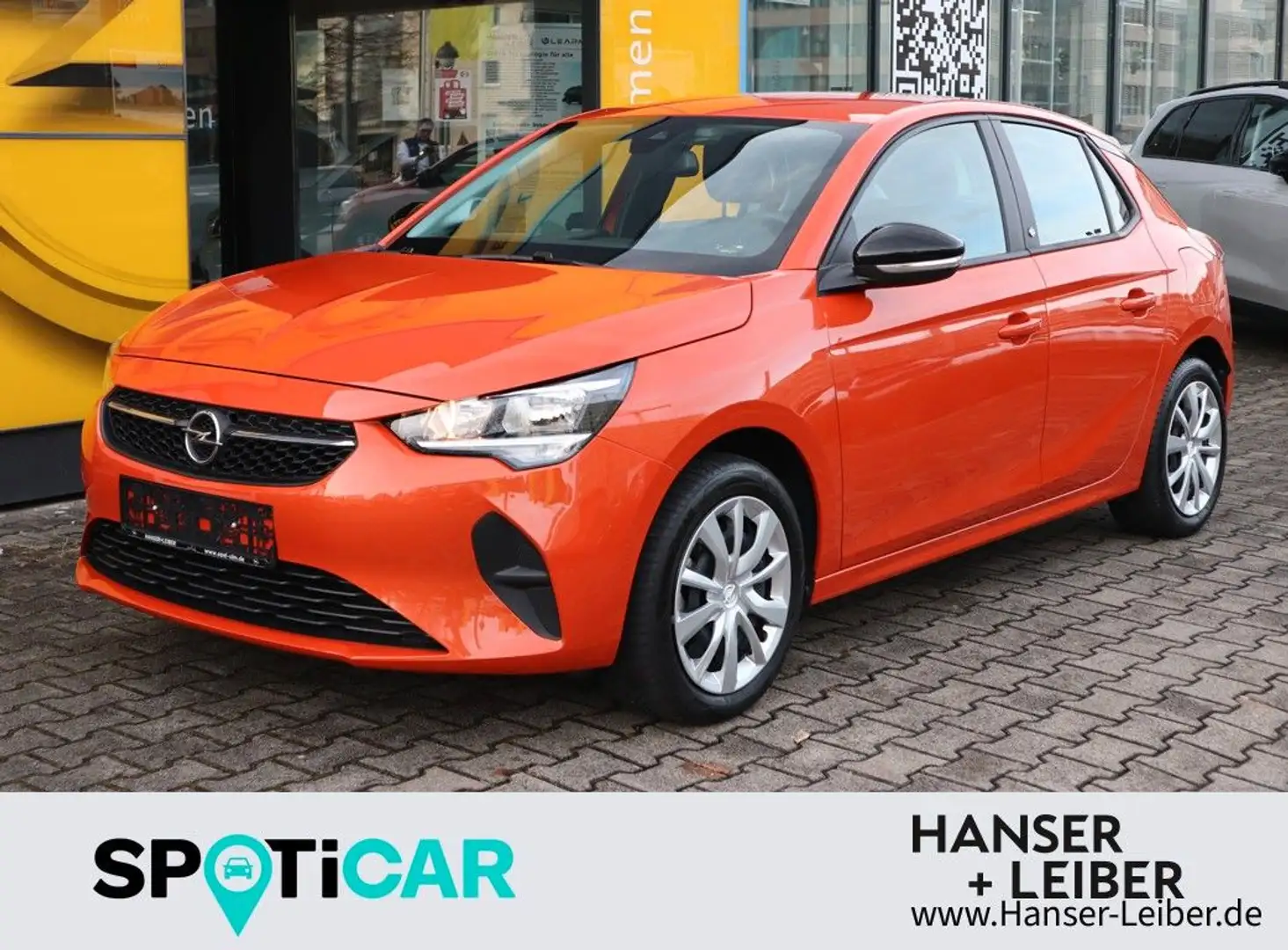 Opel Corsa e Edition, 180° Kamera, Klimaauto. Orange - 1