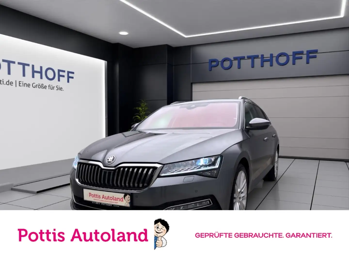 Skoda Superb Combi 2.0 TDI DSG STYLE STANDHZG AHK MATRIX 360° Grau - 1
