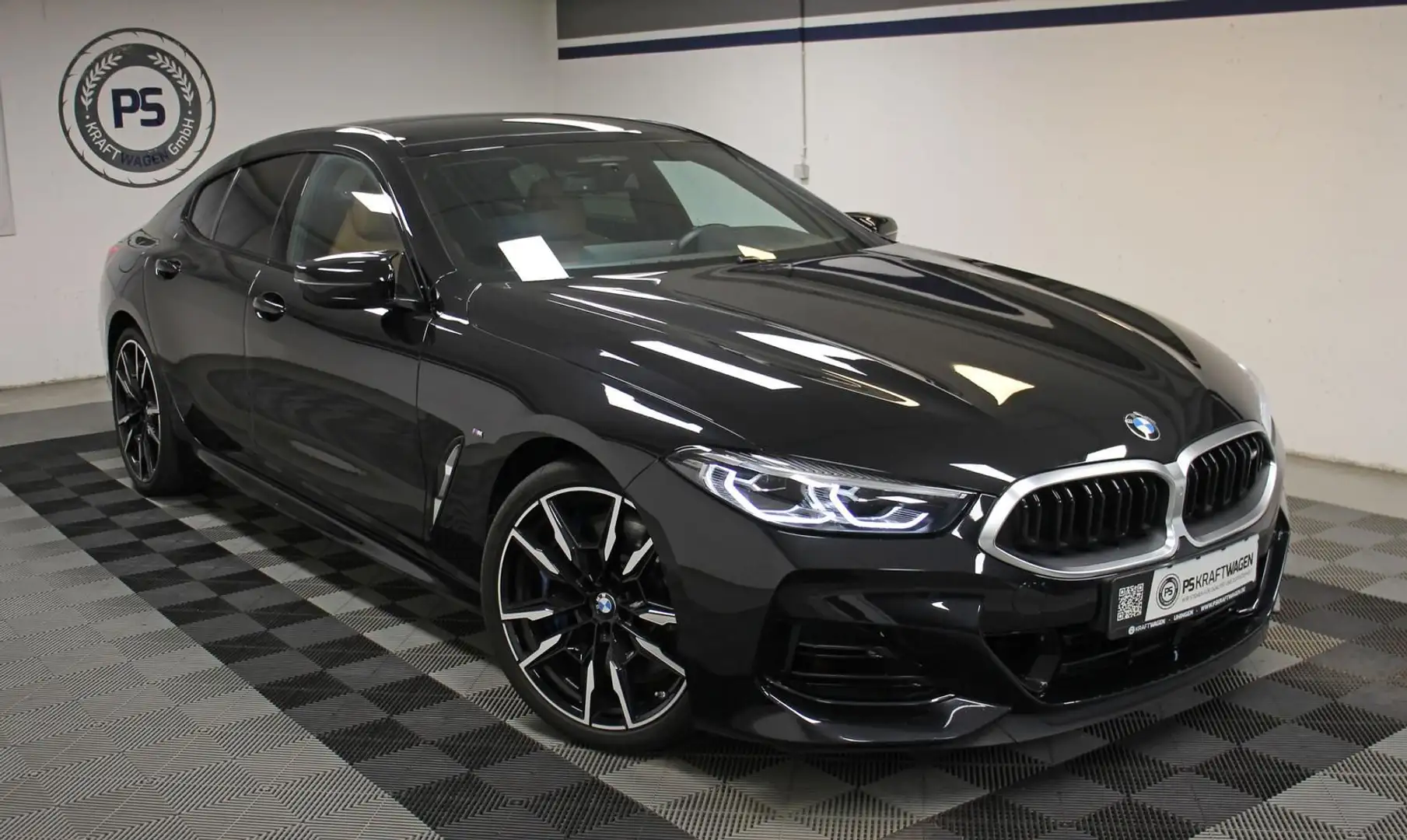 BMW M850 i xDrive LED PANO HUD H&K KAMERA DAB SHADOW Schwarz - 2