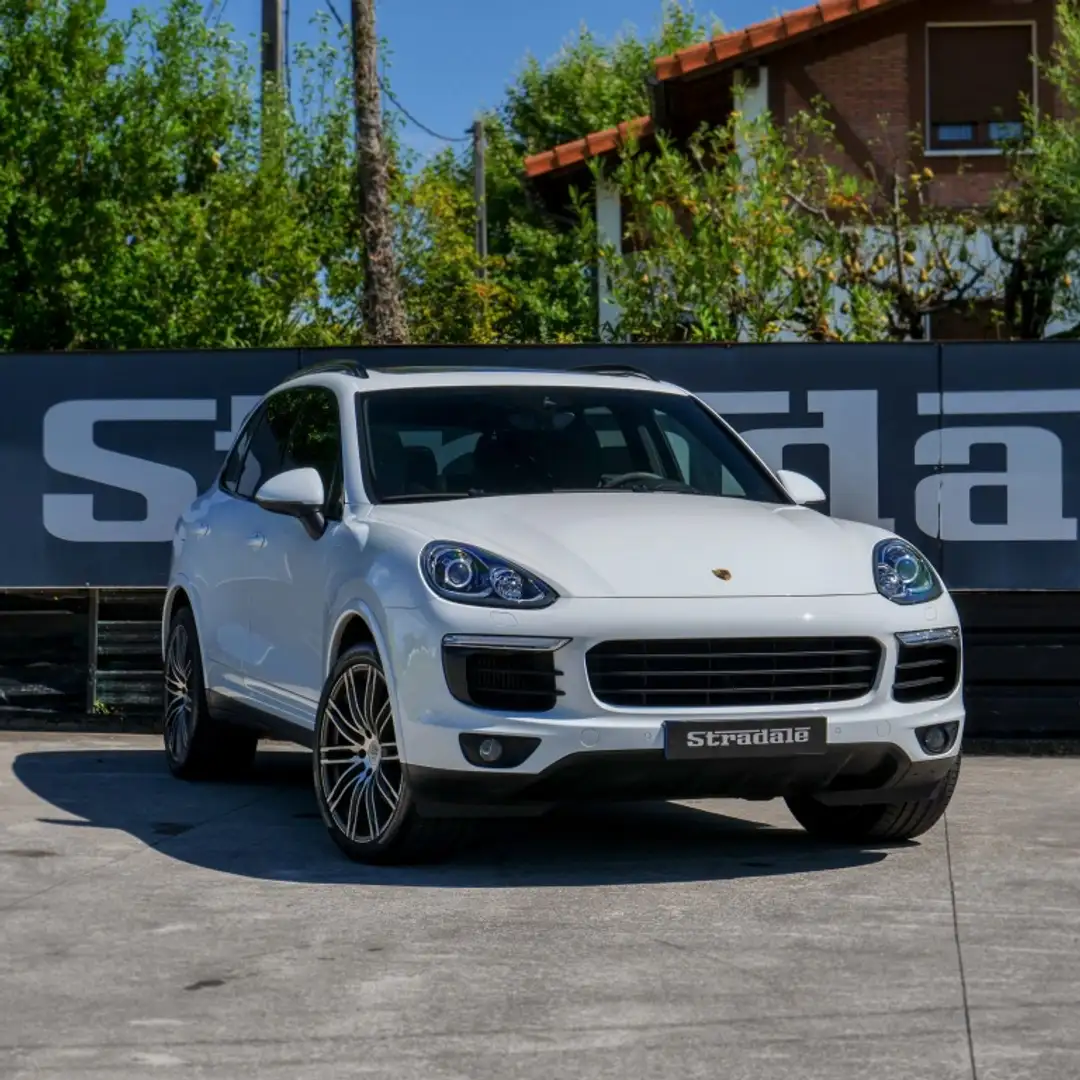 Porsche Cayenne Diesel Platinum Edition Aut. Blanco - 1
