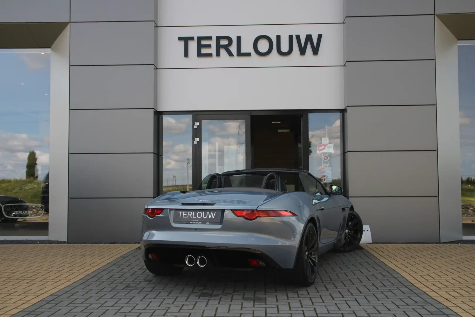 Jaguar F-Type 3.0 V6 S Convertible Gris - 2