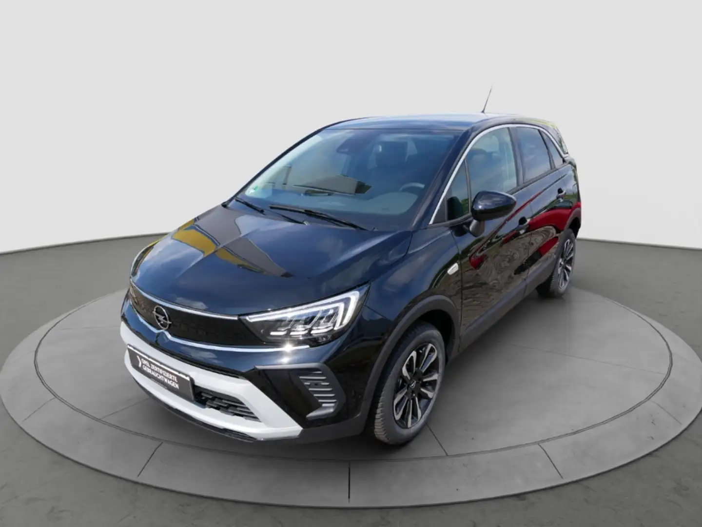 Opel Crossland ELEGANCE 1.2 Turbo, (96KW) + NAVI + AUTOMATIK+PDC+ Schwarz - 1