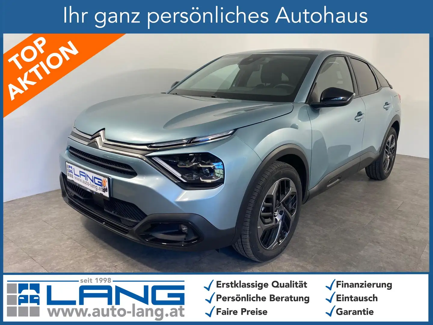 Citroen C4 1.2 Aut. PureTech 130 Plus LED*RFK*NAVI 96 kW (... Bleu - 1