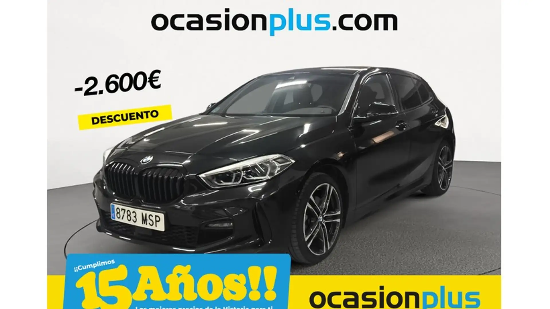 BMW 118 118i Noir - 1