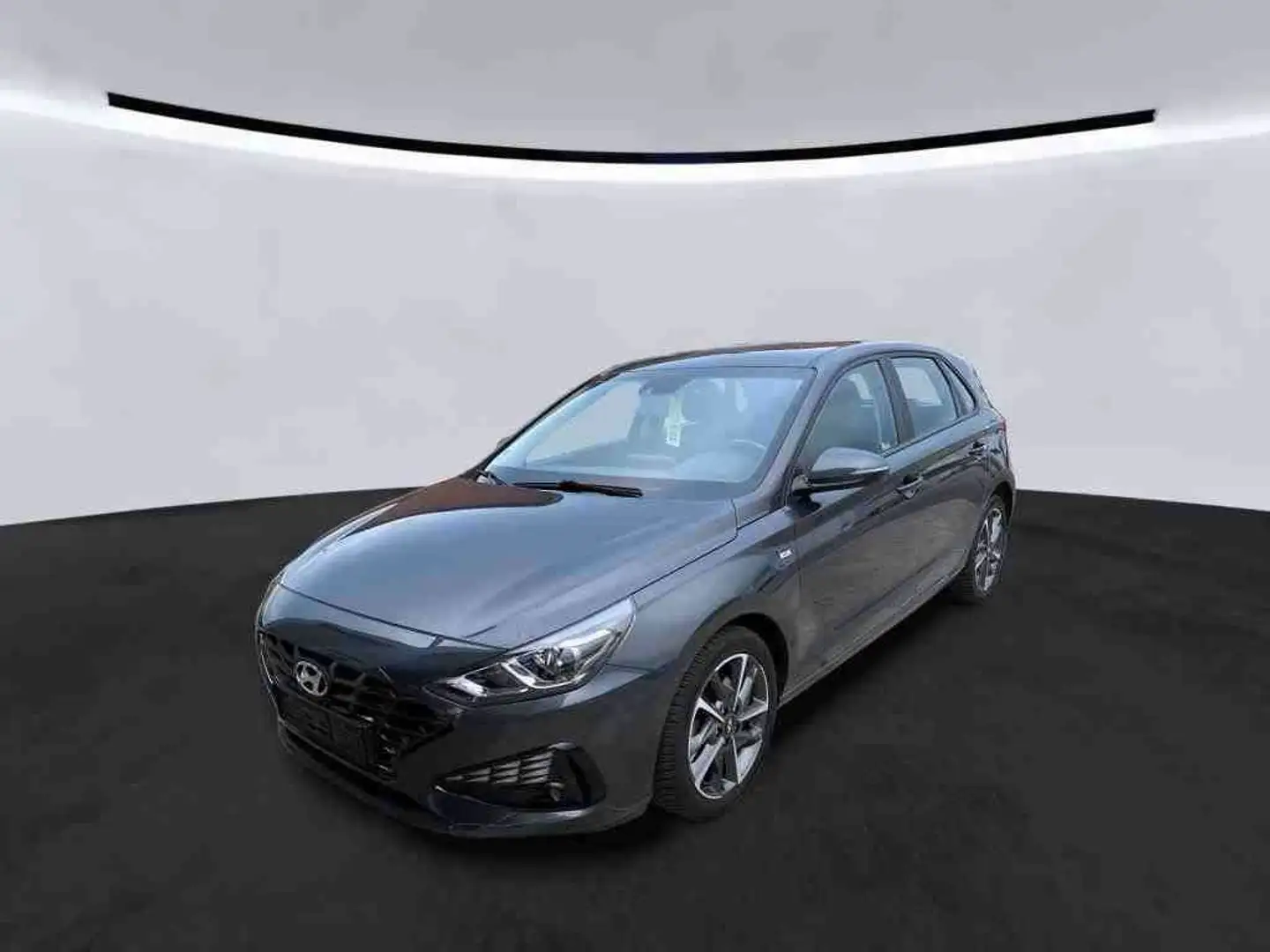 Hyundai i30 T-GDI Autm. CarPlay*Spur*DriveMode*LED*PDC* Grau - 1