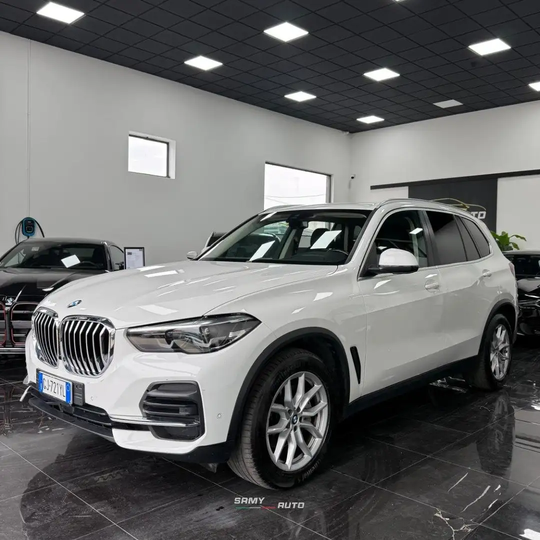 BMW X5 xdrive30d mhev 48V Business auto Blanc - 2