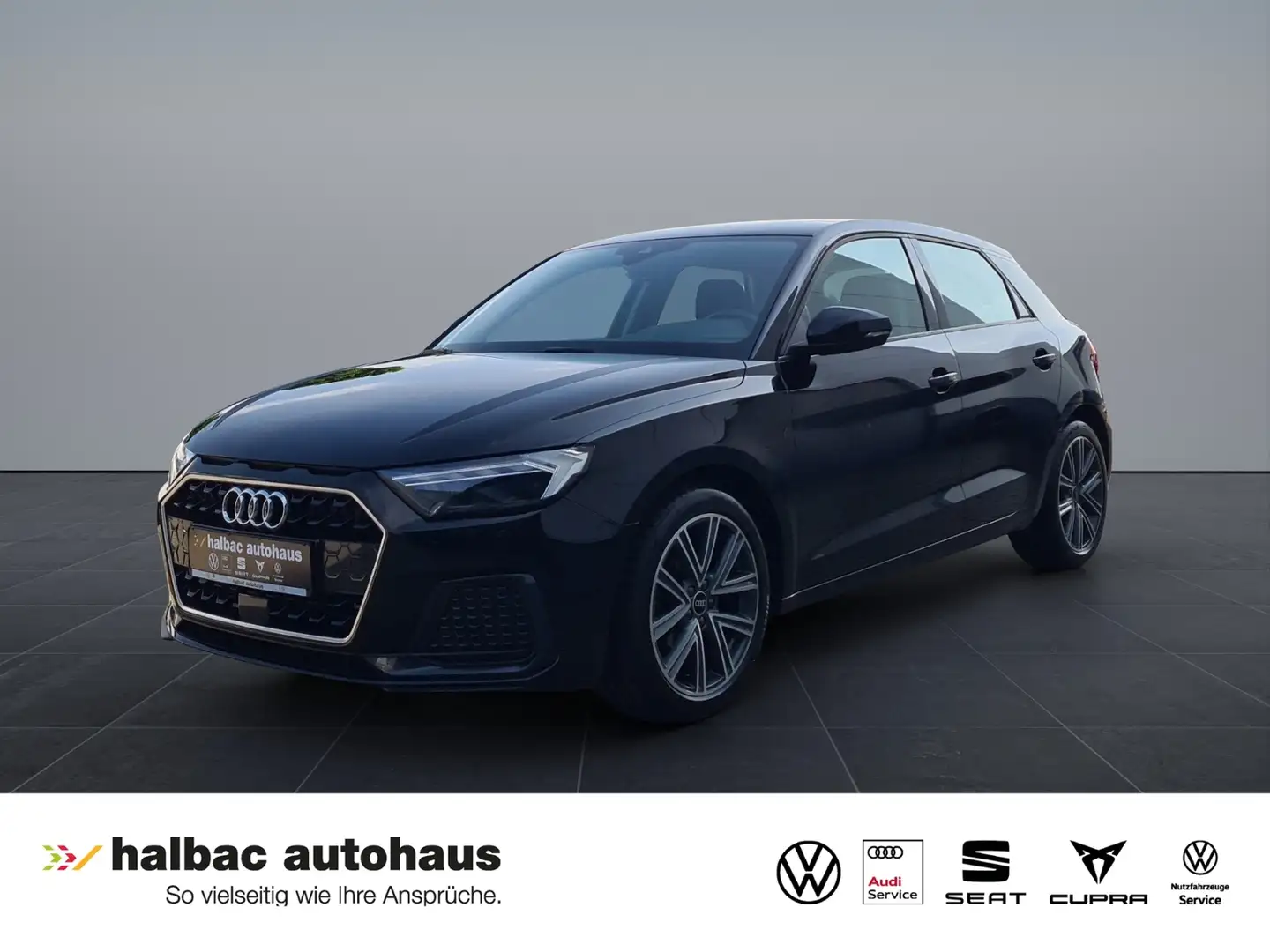 Audi A1 Sportback 25 TFSI advanced+LED+PDC+SHZ+17"+TEMP+ Schwarz - 1