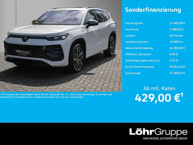 2025 Volkswagen Tayron in White for sale