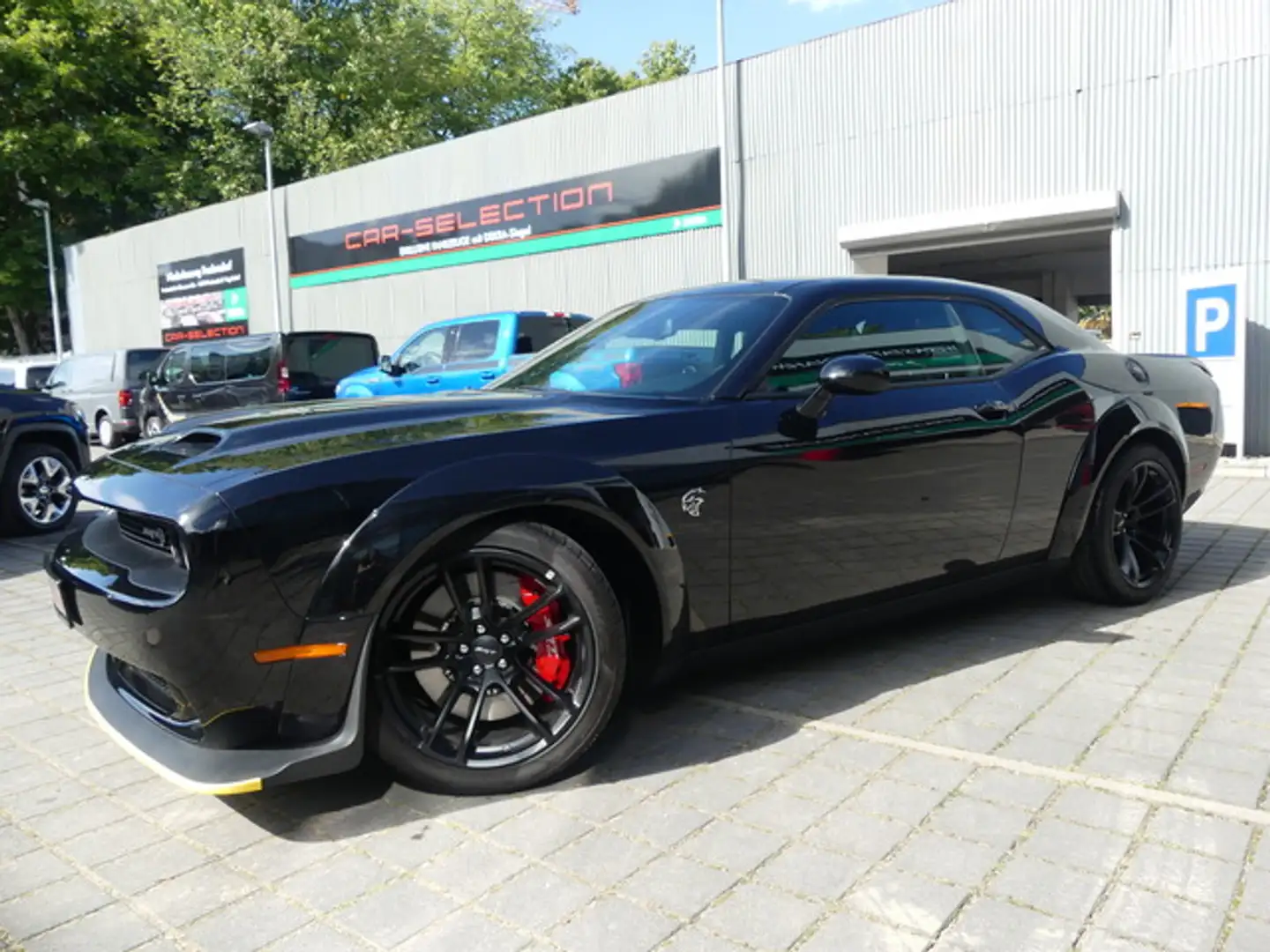 Dodge Challenger SRT Hellcat Widebody GRAIL/LEDER/727HP Schwarz - 2