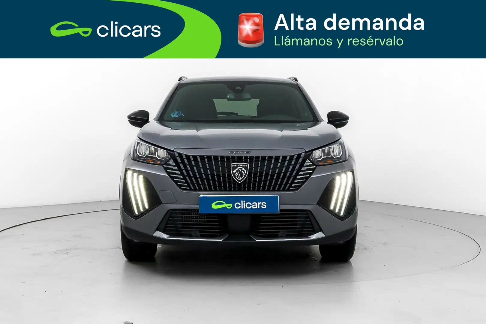 Peugeot 2008 Hybrid 136 Allure eDCS6 Gris - 2