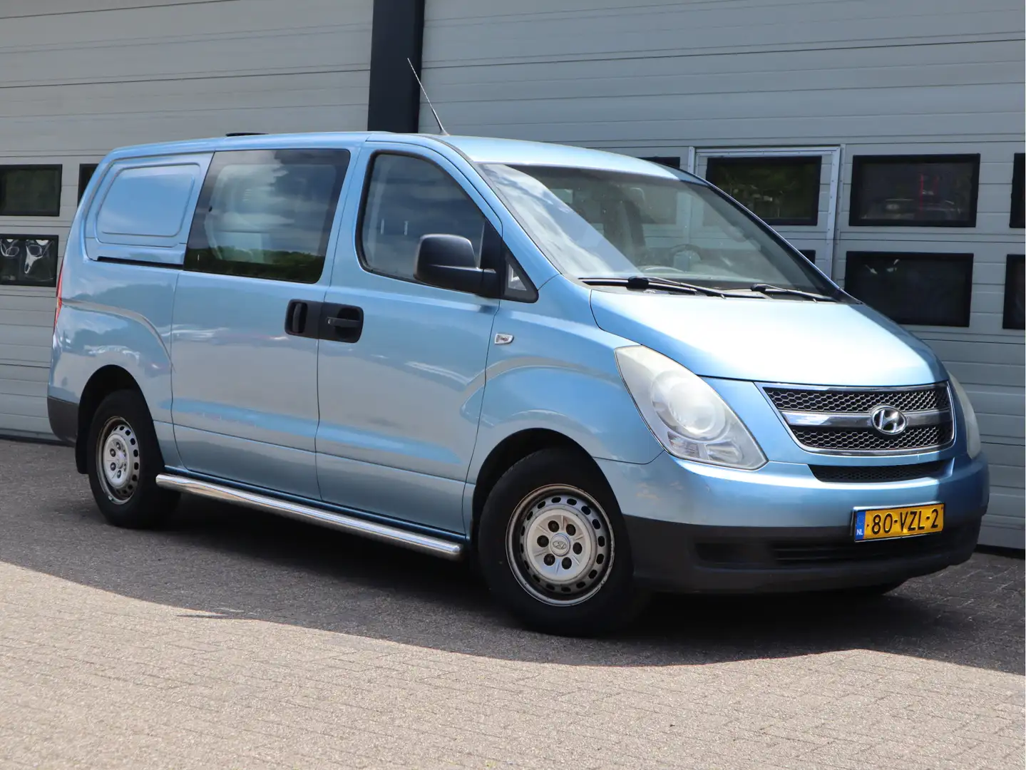 Hyundai H 300 2.5 CRDi 170pk DC 6 Pers. - 2x Schuifdr. - Airco - Синій - 2