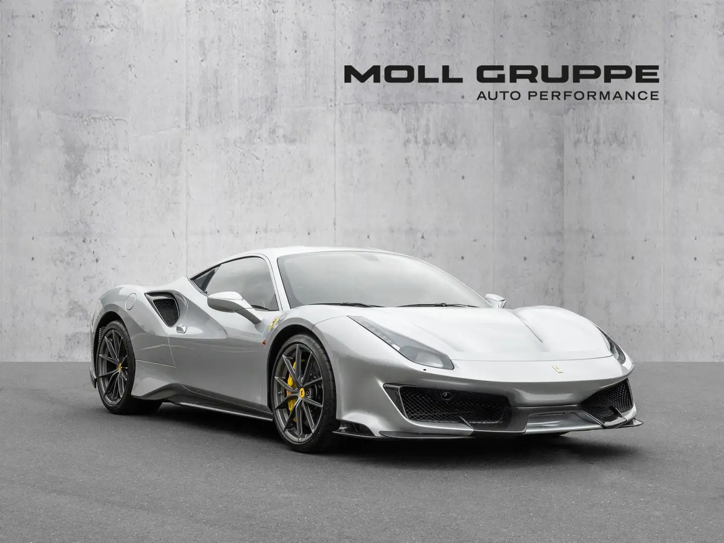 Ferrari 488 Pista Lift*Racing-Sitze*Alcantara*Carbon* Argent - 1