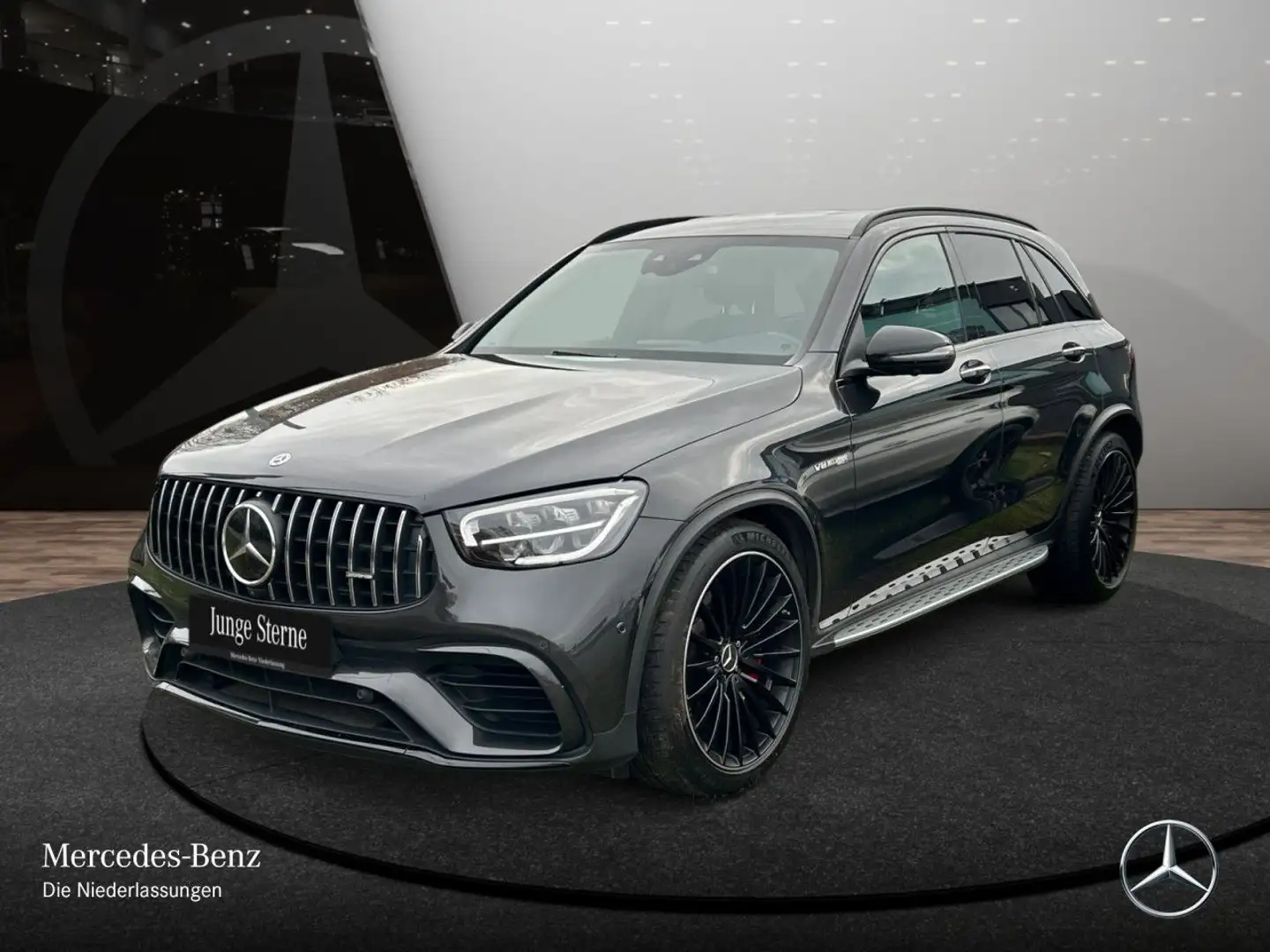 Mercedes-Benz GLC 63 AMG GLC 63 S 4M NIGHT+DRIVERS+360+AHK+LED+FAHRASS+9G Grau - 2