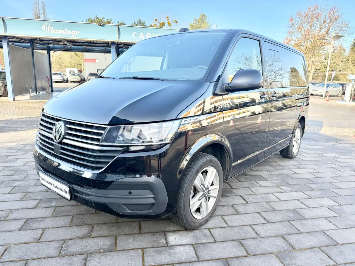 Volkswagen T6 Multivan T6.1 Multivan4Motion,Automatik,Leder,LED,Hängerk Schwarz - 1