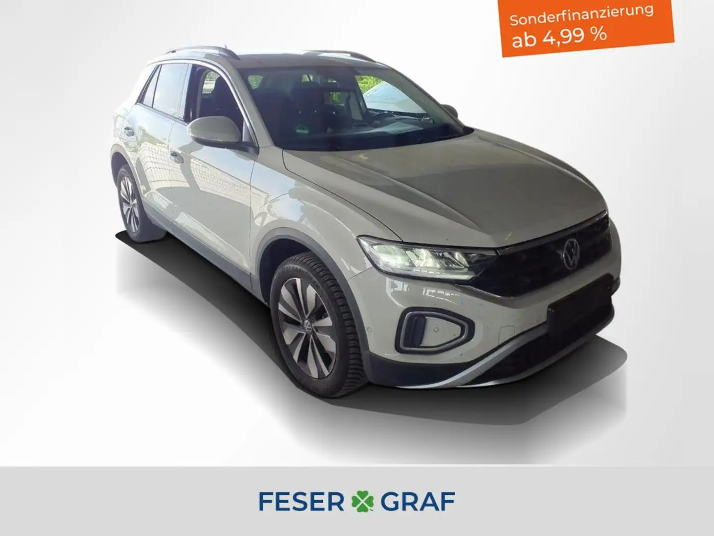 Volkswagen T-Roc 1.5 TSI MOVE DSG LED / RearView / PDC / Sittzheizu Grau - 1