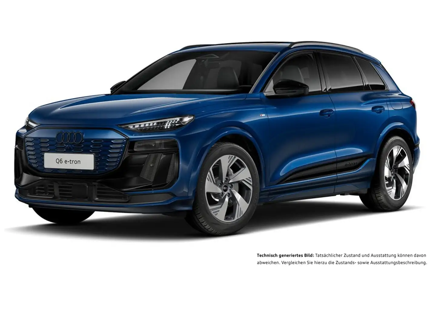 Audi Q6 e-tron quattro S LINE BLACKPAK B&O PANO LM20 Blau - 2