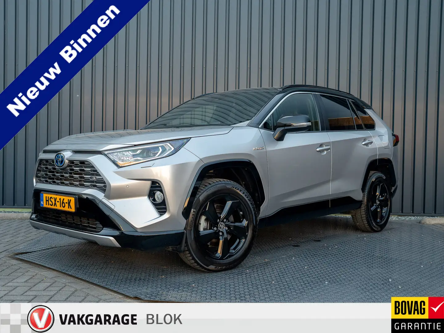 Toyota RAV 4 2.5 Hybrid AWD Bi-Tone | Elk. A-klep | Stoel & Stu Gris - 1