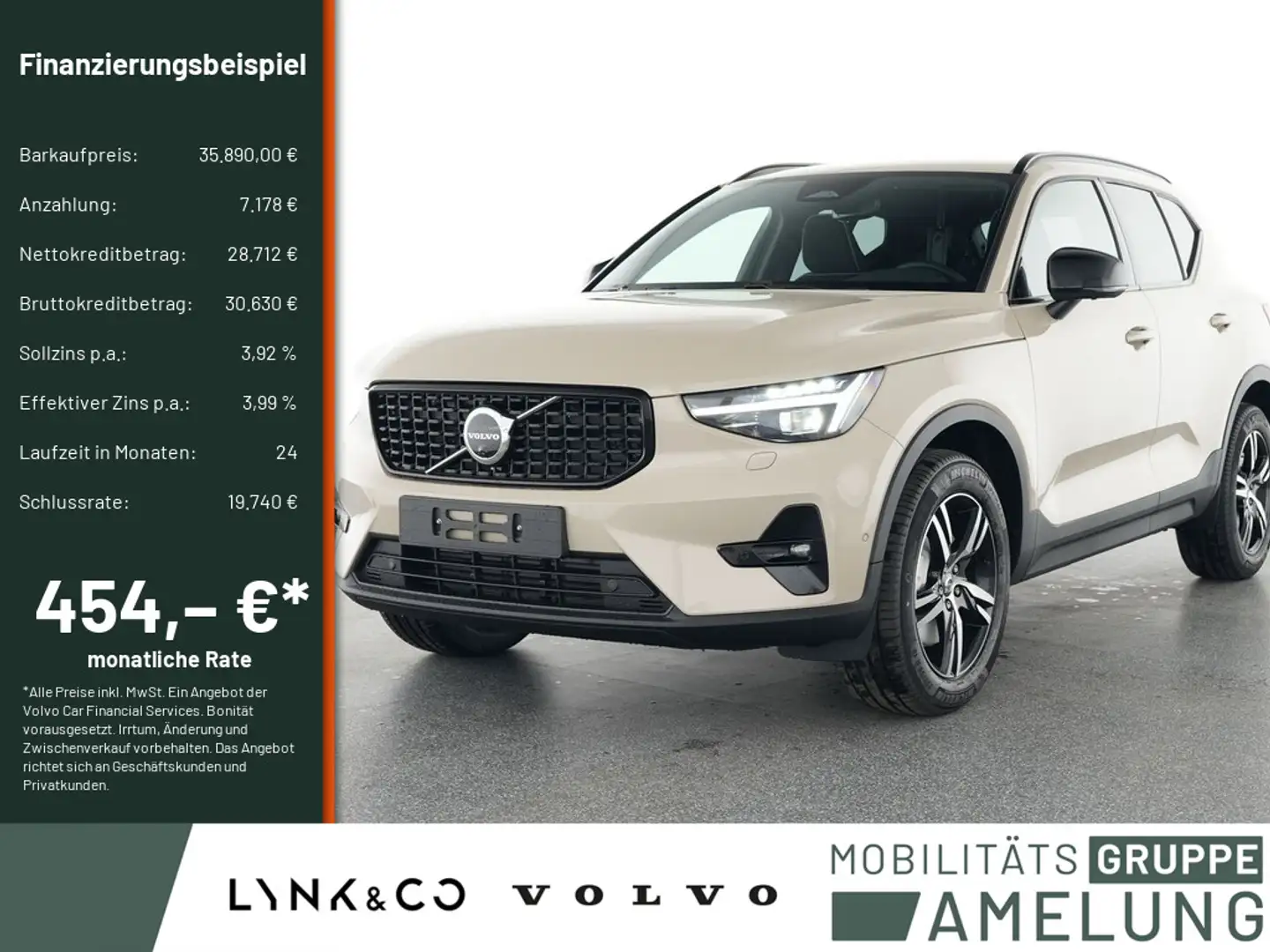 Volvo XC40 B3 B DKG Plus Dark SHZ LED NAVI H/K 360° Beige - 1
