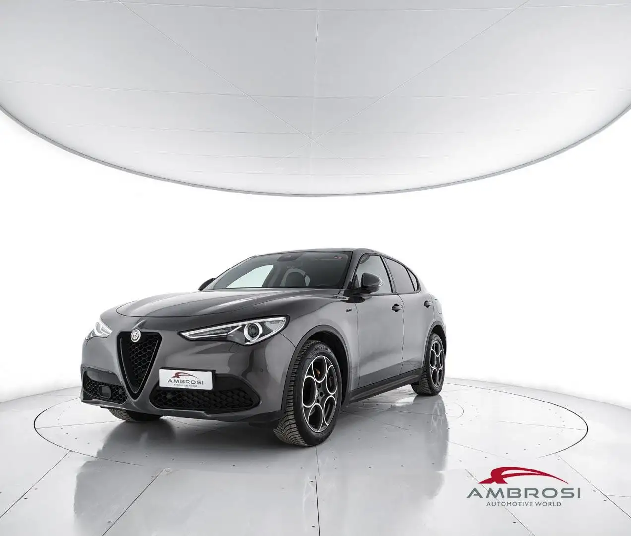 Alfa Romeo Stelvio Stelvio 2.2 Turbodiesel 190 CV AT8 Q4 Sprint Grigio - 1