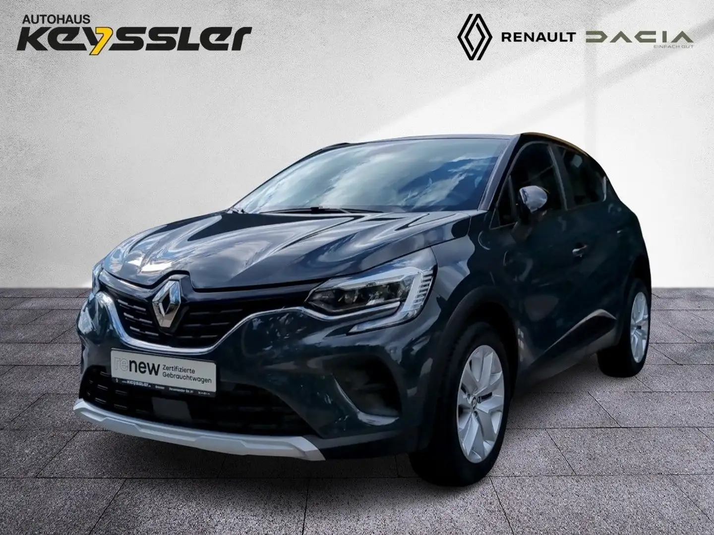 Renault Captur MildHybrid 140 Evolution Blau - 1