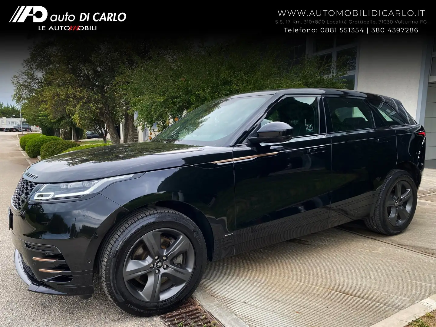 Land Rover Range Rover Velar Range Rover Velar 2.0D I4 204 CV R-Dynamic S Noir - 1