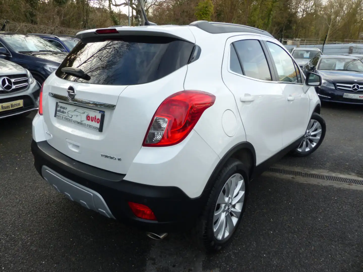 Opel Mokka 1.4 TURBO 140CH COSMO PACK START\u0026STOP 4X4 Blanc - 2