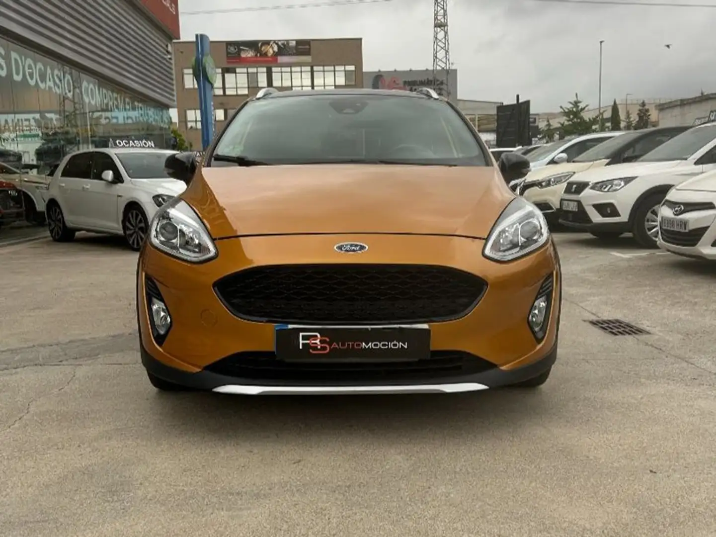 Ford Fiesta 1.0 EcoBoost S/S Active 125 Naranja - 2