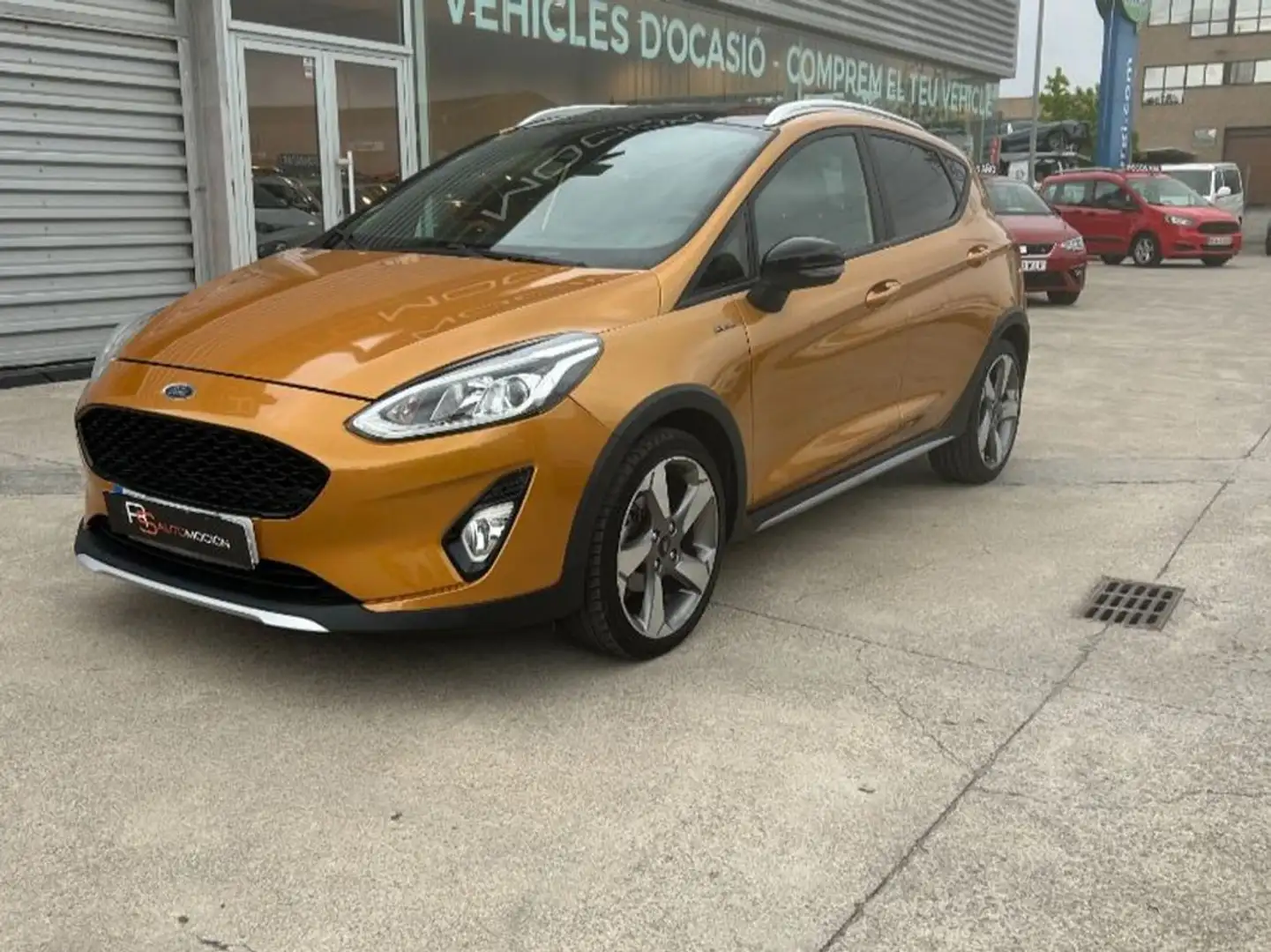 Ford Fiesta 1.0 EcoBoost S/S Active 125 Naranja - 1