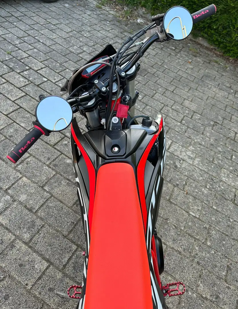 Beta RR 125 garde boue avant cross Rouge - 1