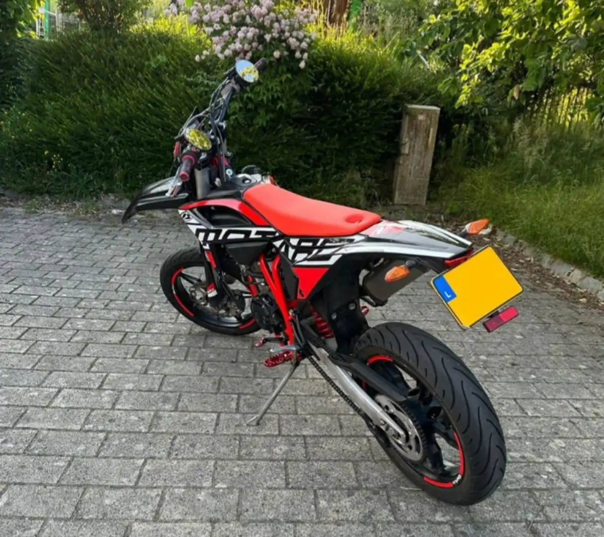 Beta RR 125 garde boue avant cross Rouge - 2