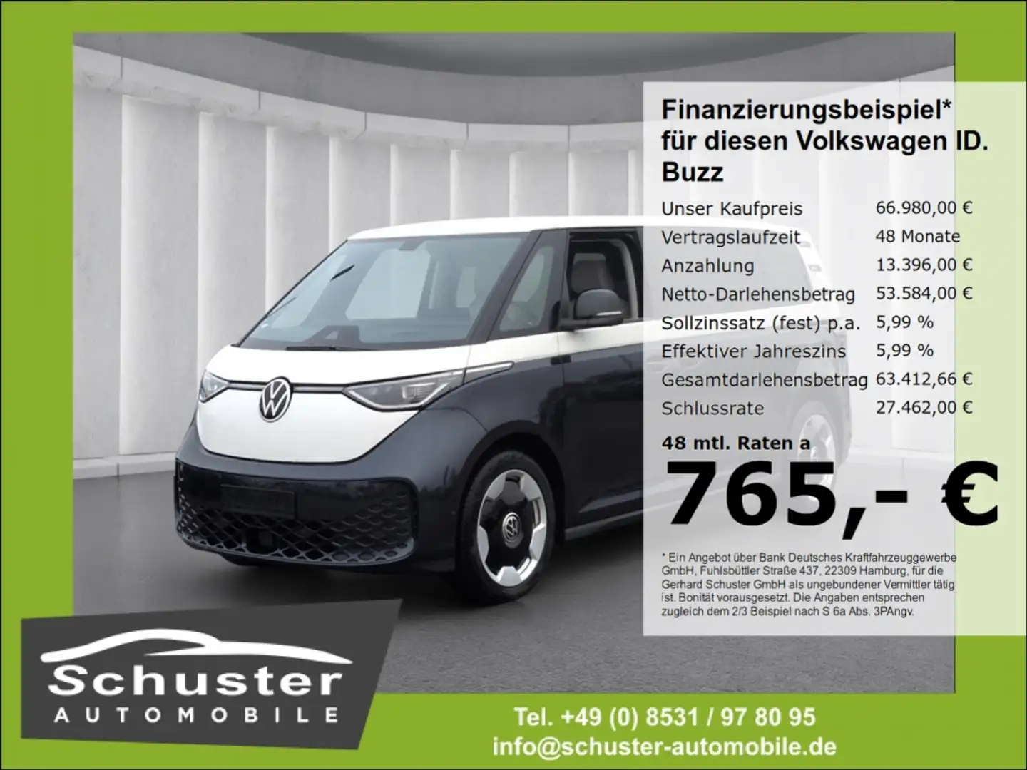 Volkswagen ID. Buzz Pro LR 7-Sitze*AHK Panodach 360°Ka pACC Azul - 1
