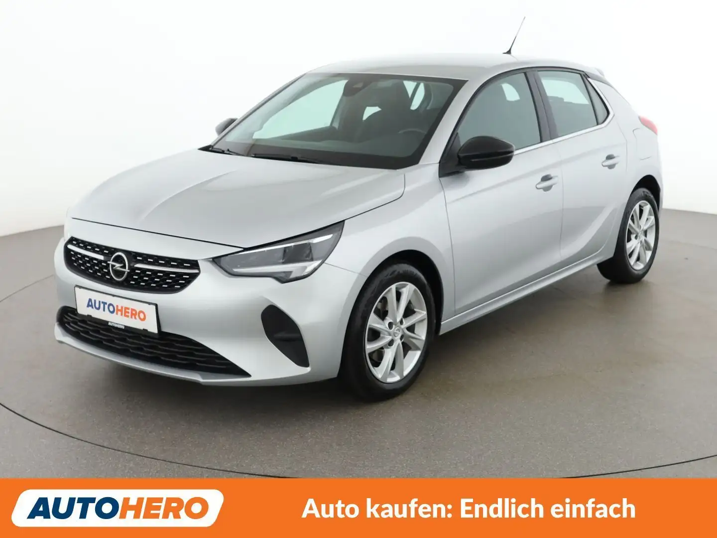 Opel Corsa 1.2 Turbo Elegance Silber - 1