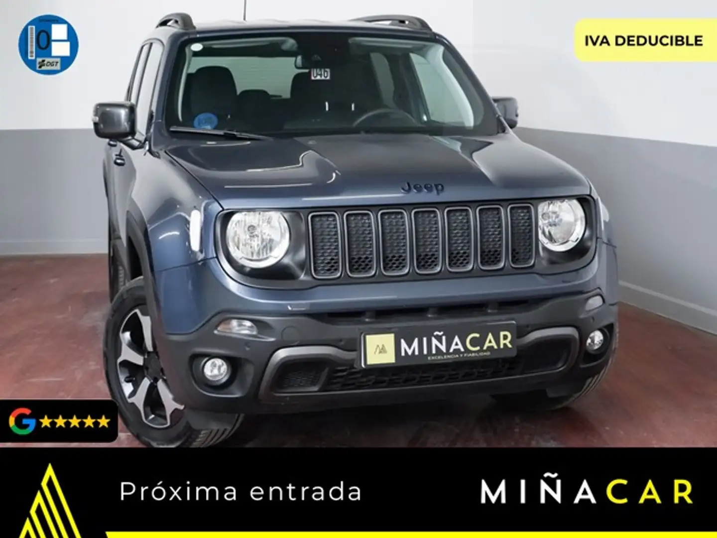 Jeep Renegade 1.3 PHEV Trailhawk 4x4 Aut. 177KW Azul - 1