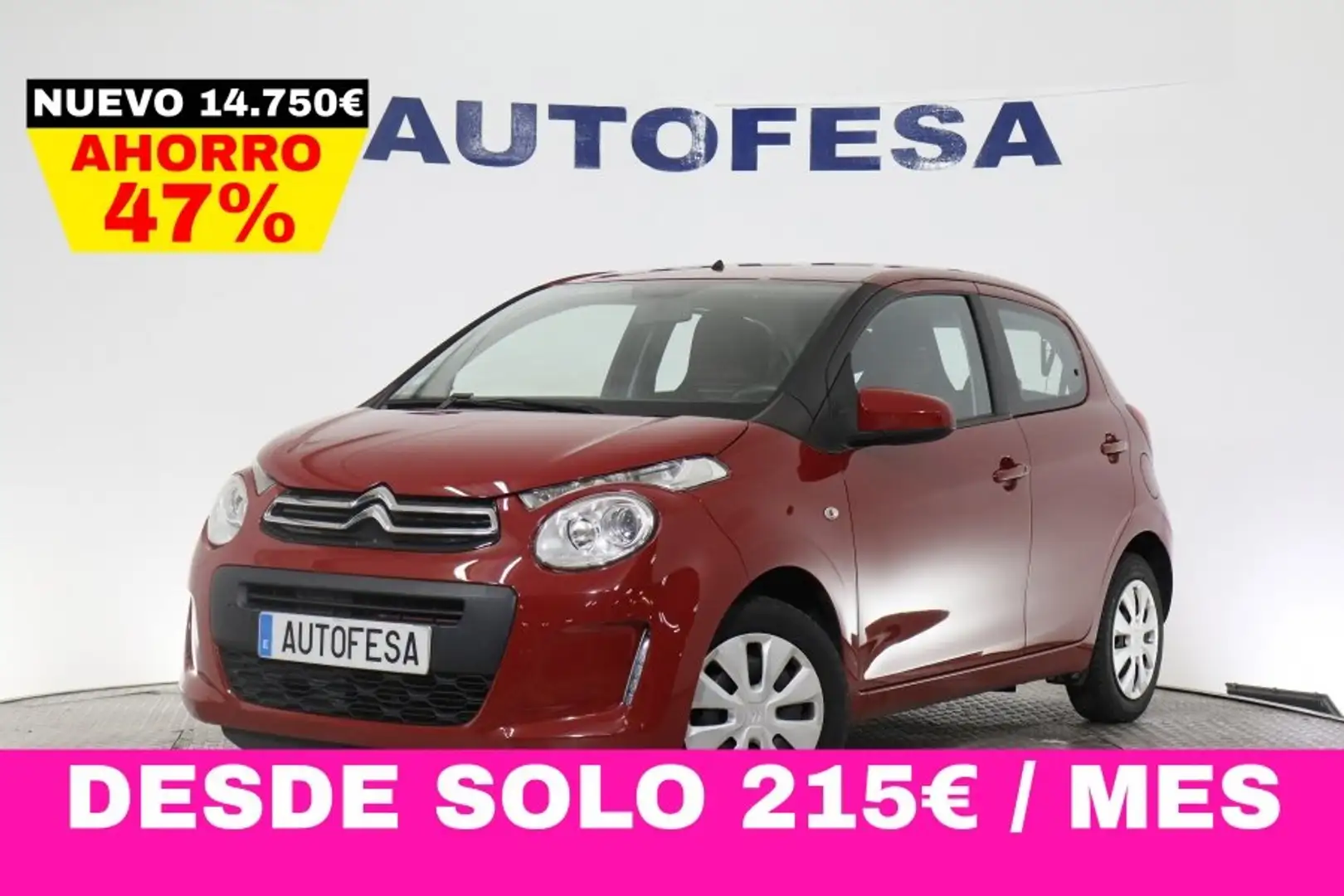 Citroen C1 1.0 VTI 68CV FEEL PACK 5P Rojo - 1