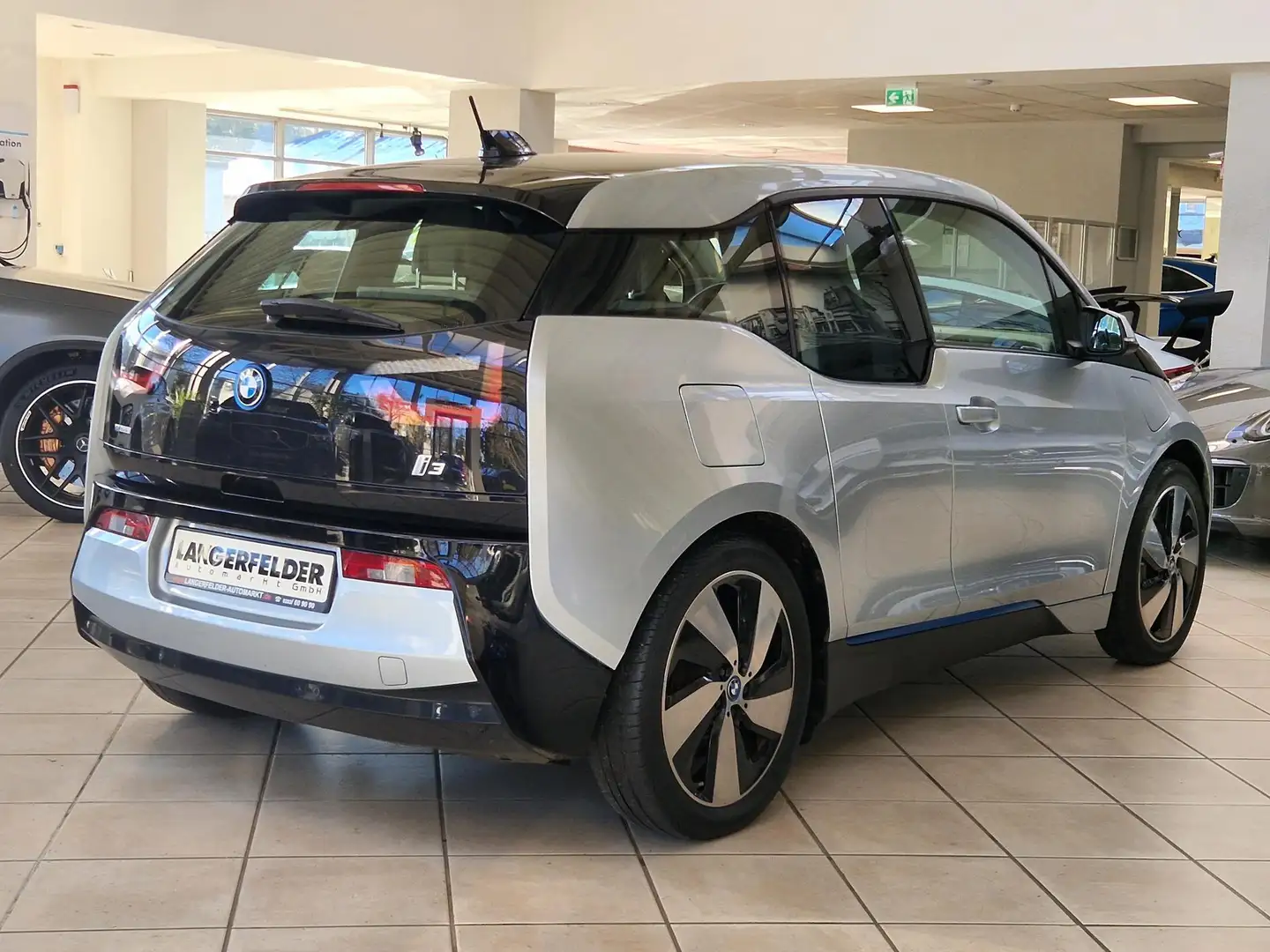 BMW i3 i3 REX*PHEV*NAVI*BT*PDC*8 Fach Bereift* Ezüst - 2