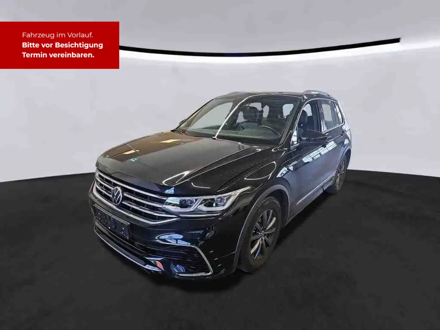 Volkswagen Tiguan 2.0 TDI R-Line Navi AHK Pano Nero - 2