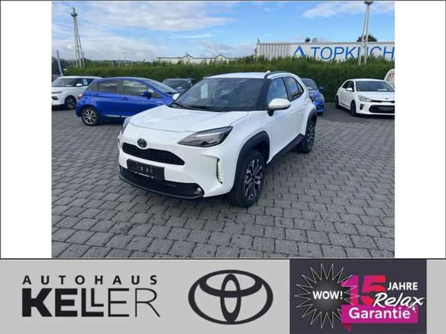 Toyota Yaris Cross Hybrid 130 1.5 VVT-i Teamplayer Weiß - 1