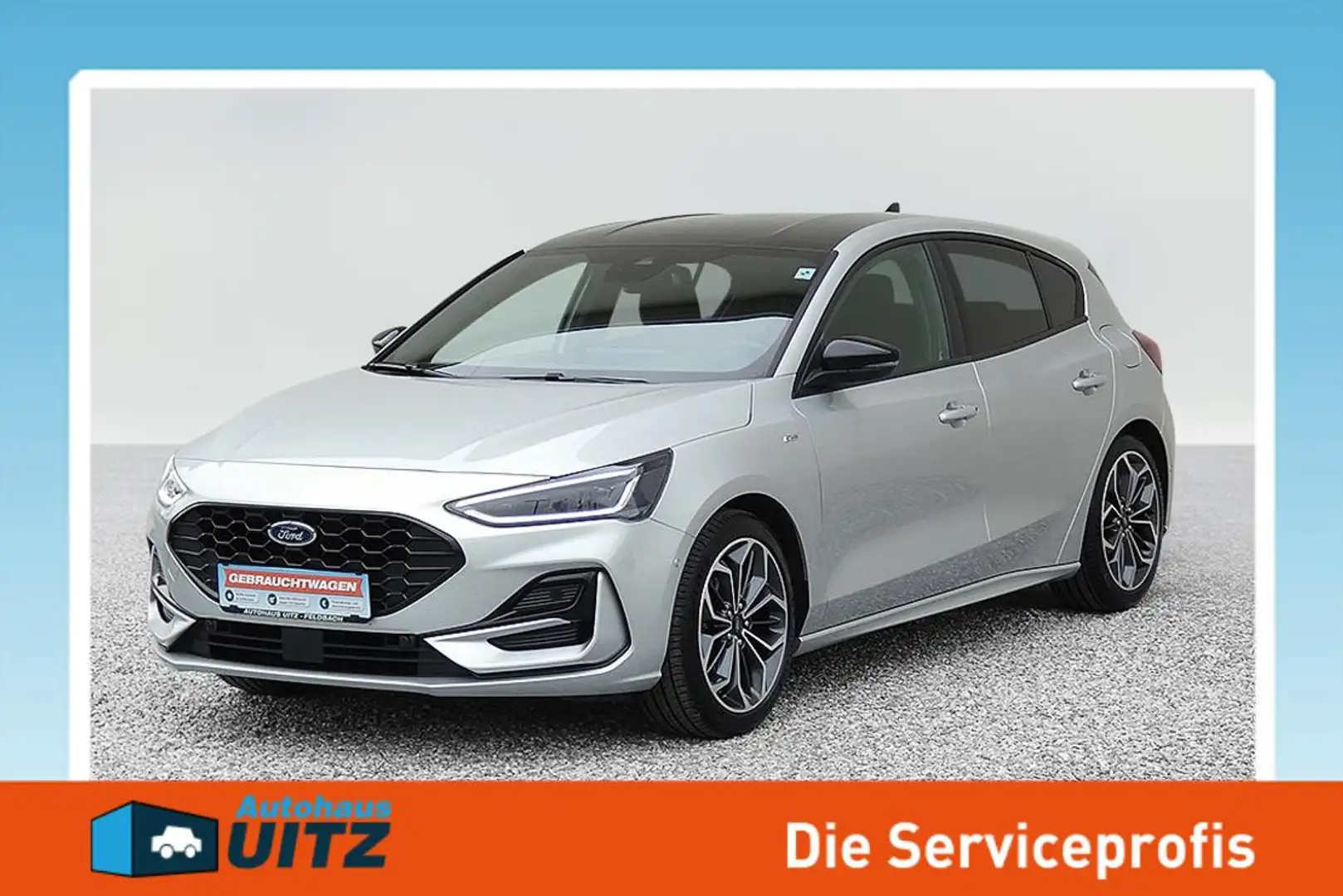 Ford Focus ST-Line X +Navi+Ambiente+AUT+ Argento - 1