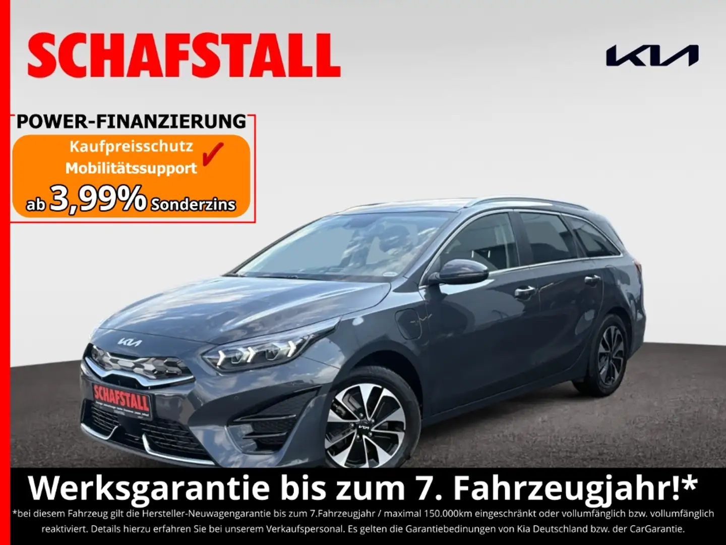 Kia Ceed SW / cee'd SW 1.6 GDI PHEV Navi Technik-Paket Tempomat Kamera Ca Grau - 1