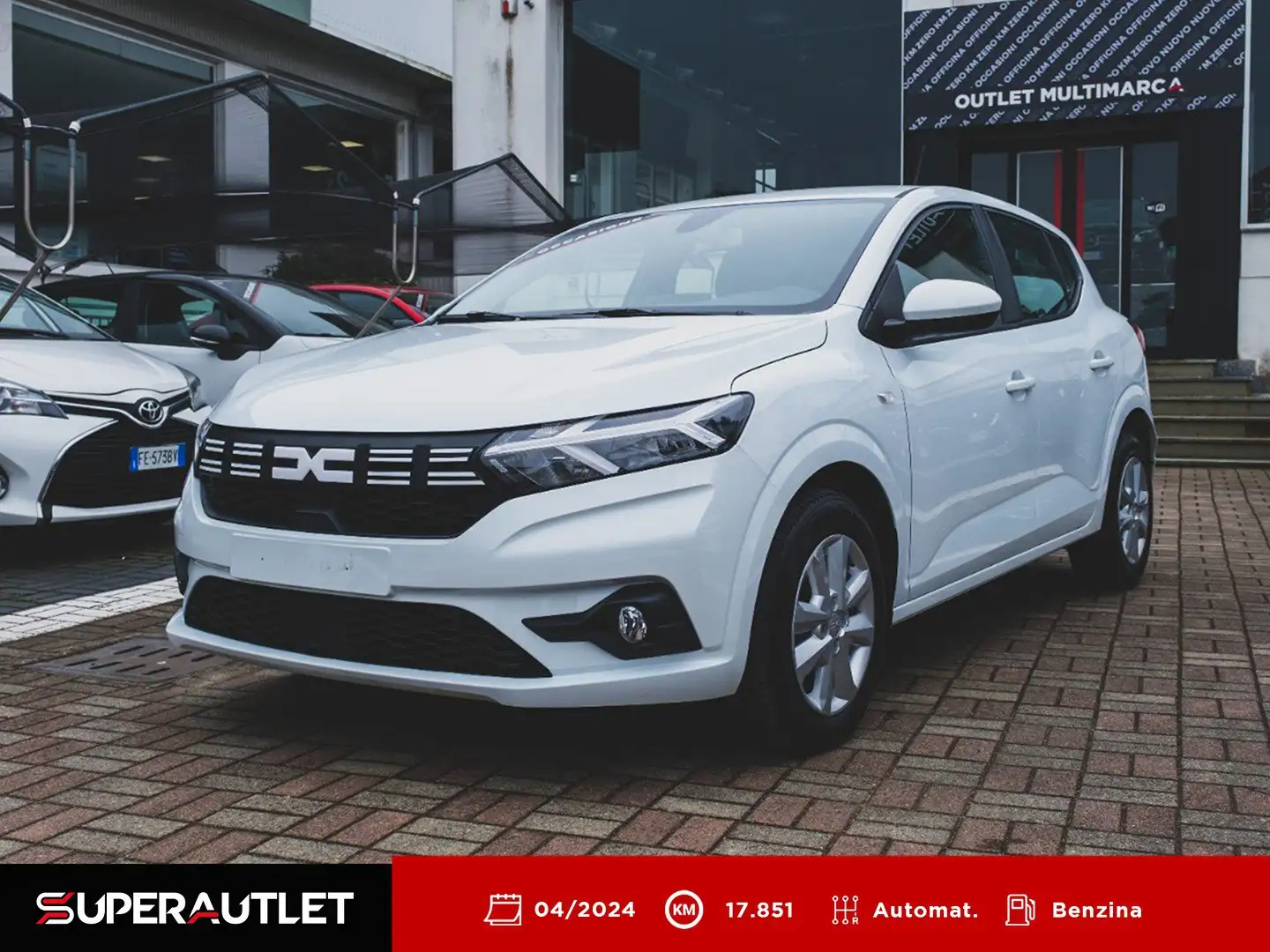 Dacia Sandero Streetway 1.0 TCe Expression CVT Bianco - 1