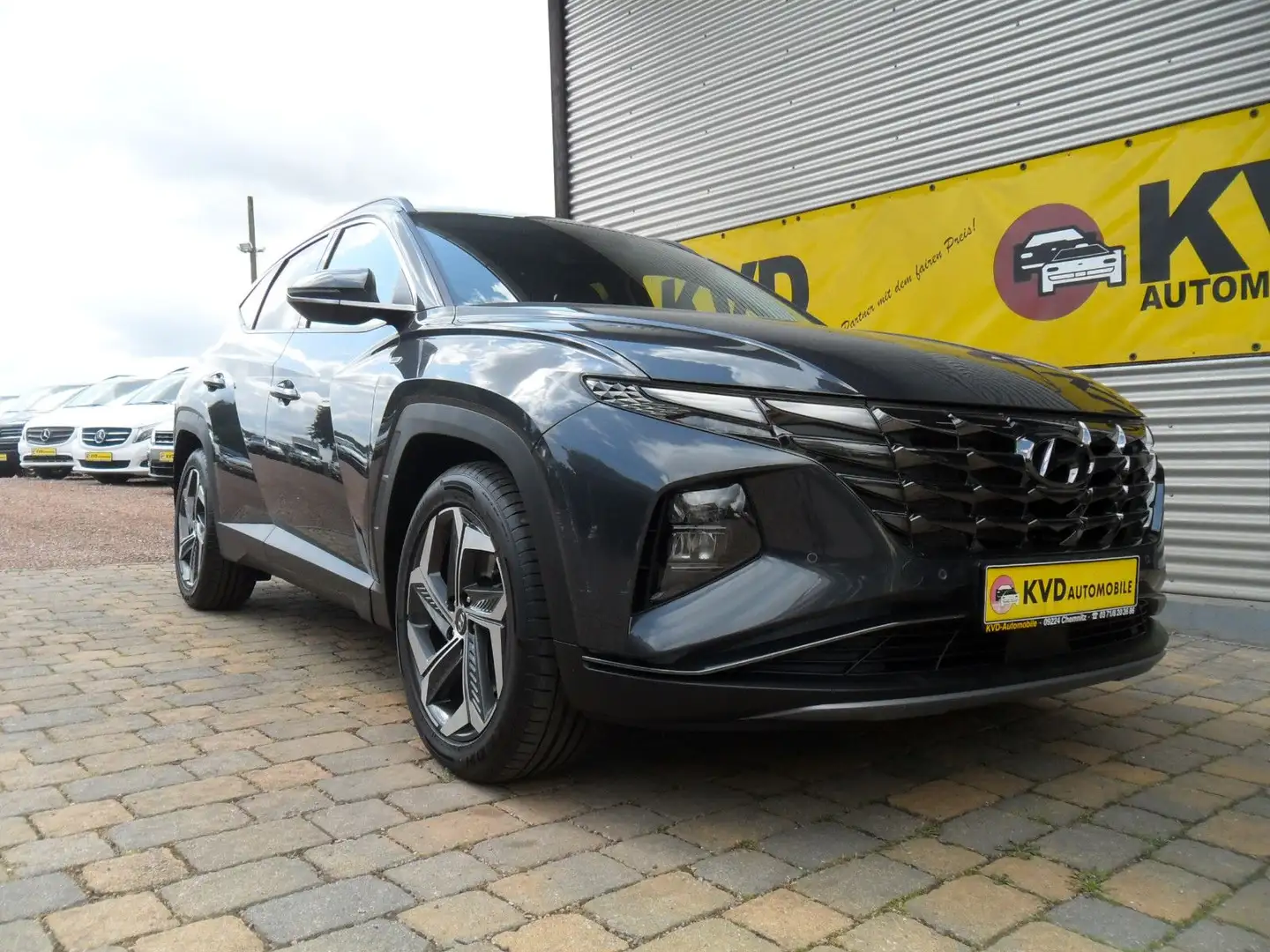 Hyundai TUCSON Prime Mild-Hybrid 2WD  1.Hd. Grijs - 1