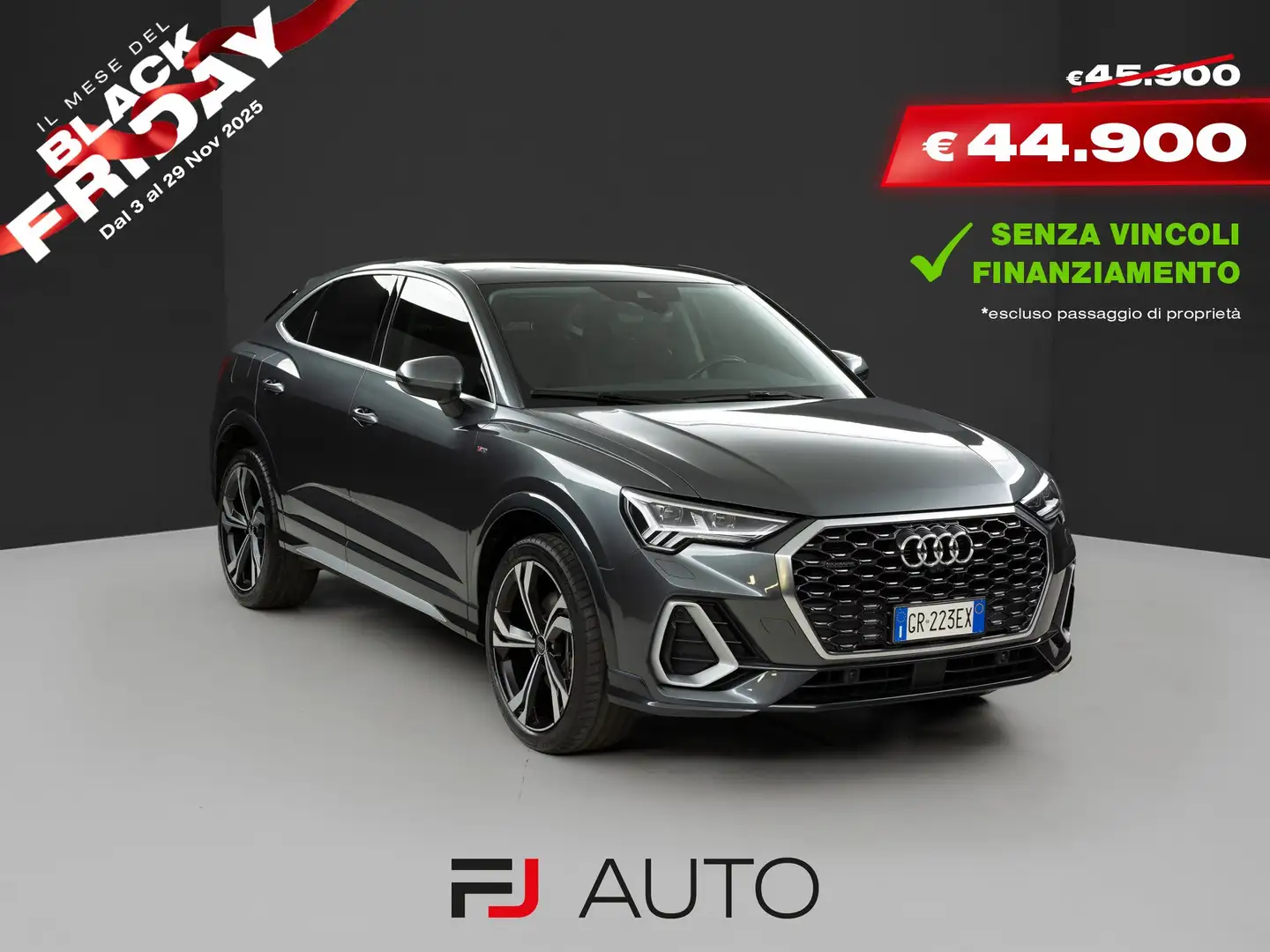 Audi Q3 SPB 45 2.0 TFSI S line quattro 245cv s-tronic Grijs - 1