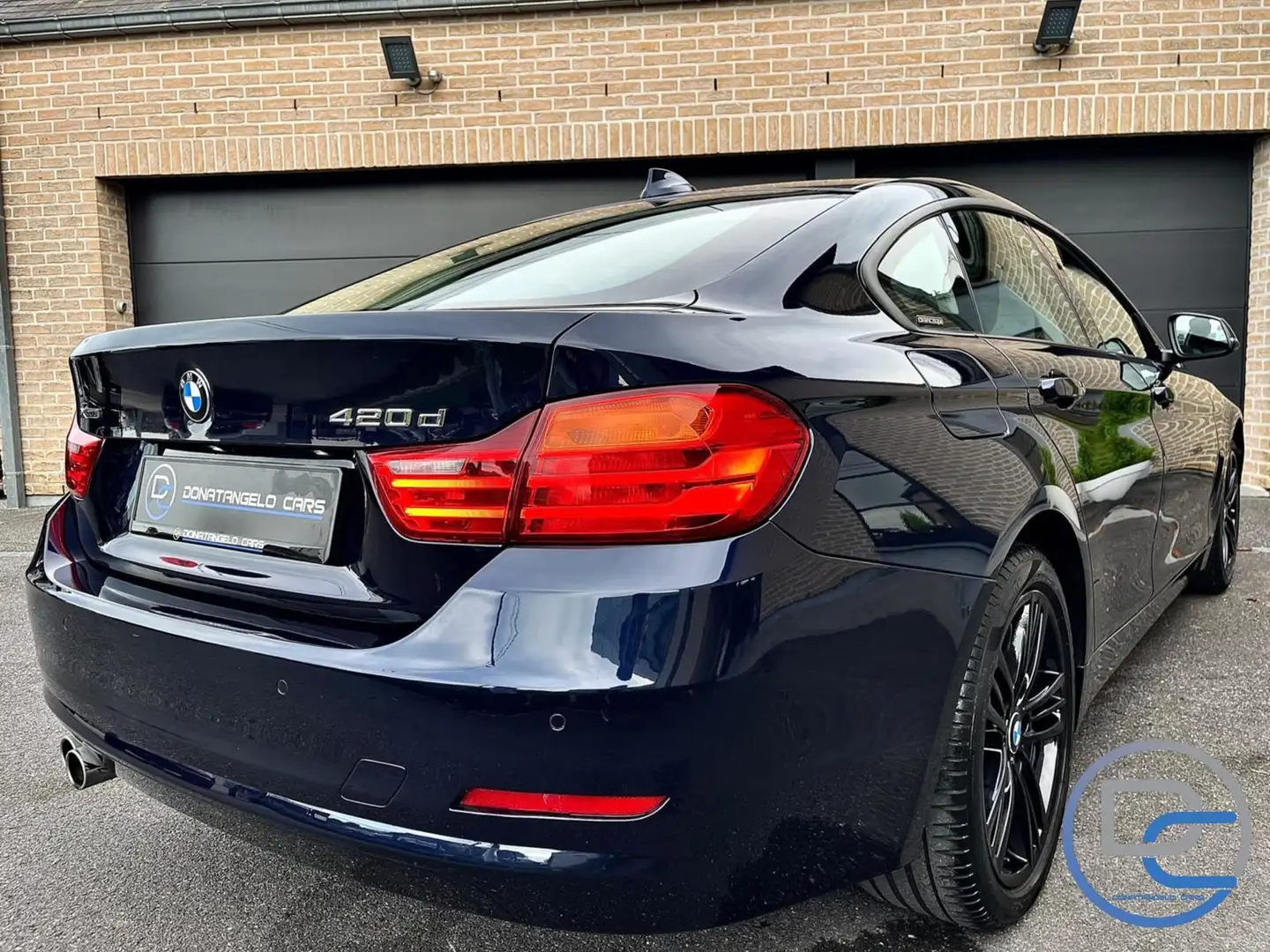 BMW 420 d EURO6d XENON CUIR XENON NAVI CLIM S.CHAUFF Bleu - 2