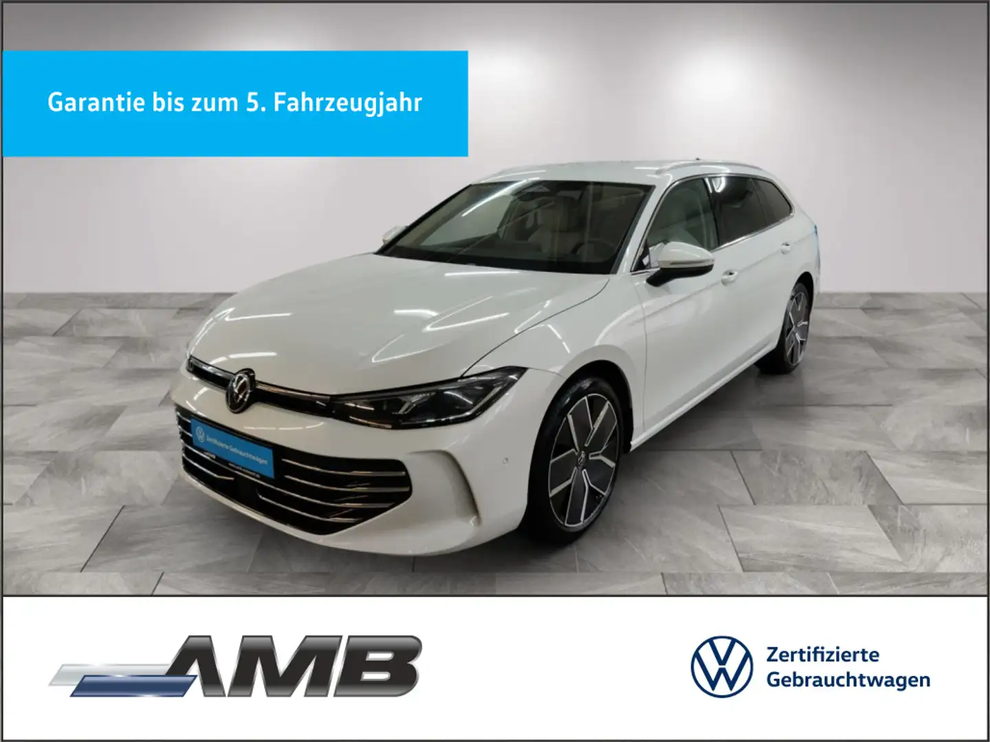 Volkswagen Passat Variant Elegance 2.0 TDI AHK/Stand/02.30G Weiß - 1