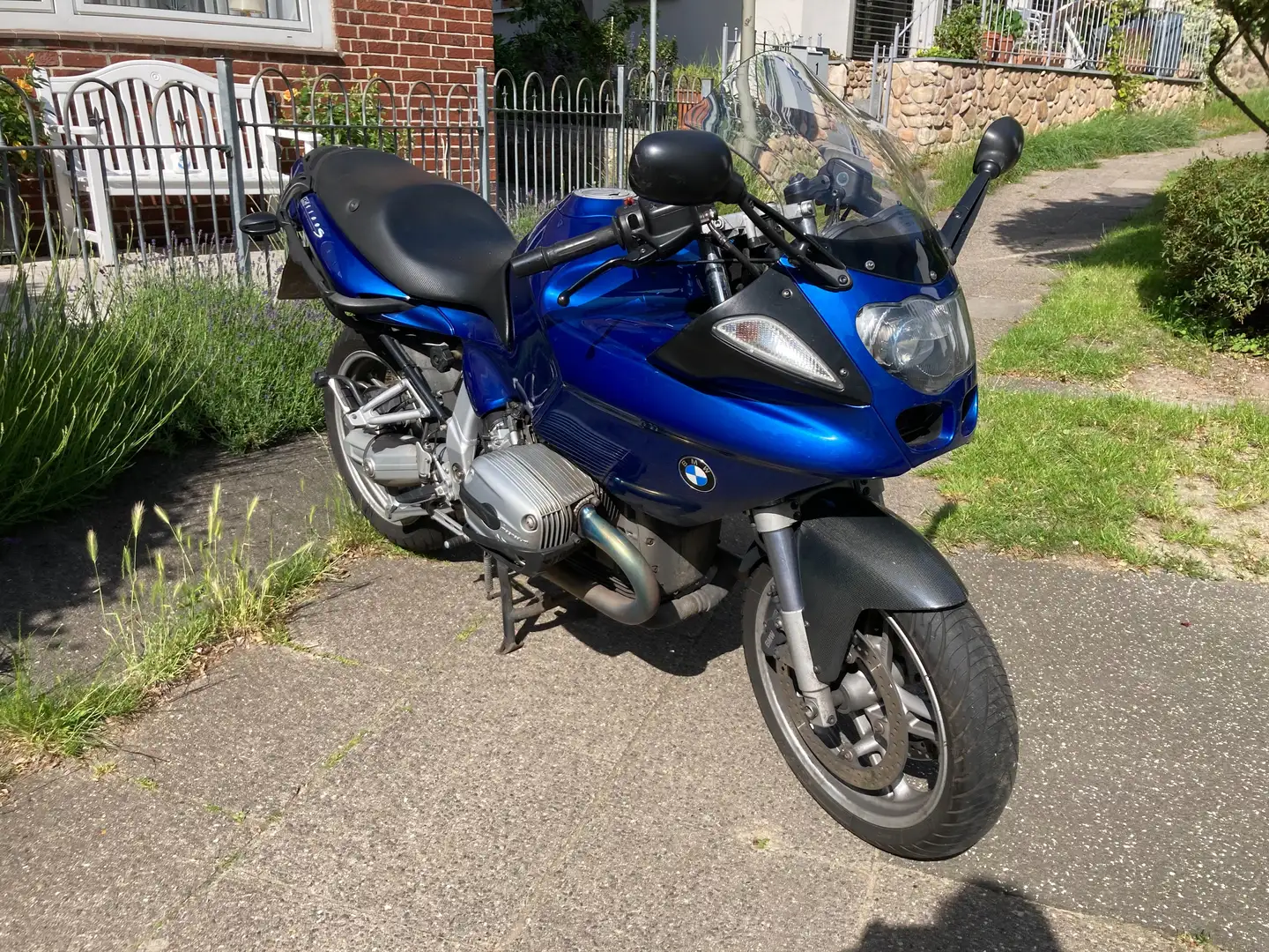 BMW R 1100 S Doppelzündung, ABS, Inspektion + TÜV neu Blau - 1
