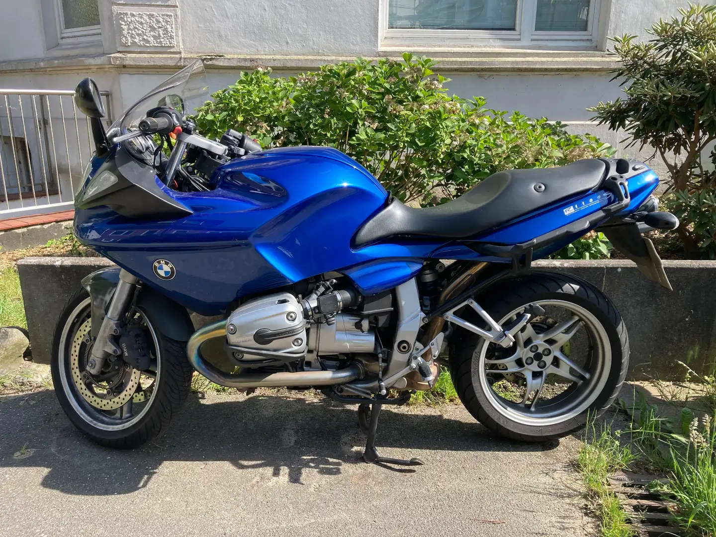 BMW R 1100 S Doppelzündung, ABS, Inspektion + TÜV neu Blau - 2
