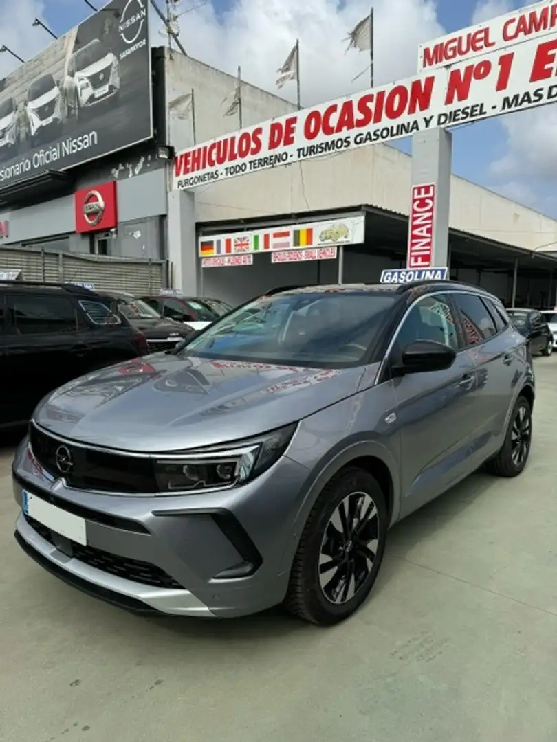 Opel Grandland 1.2T S&S Ultimate 130 Gris - 1