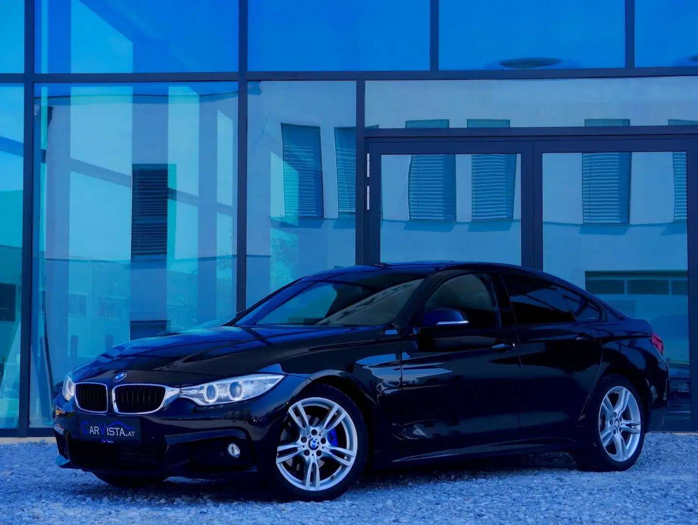 BMW 420 GC Aut. M-Sport Schwarz - 1