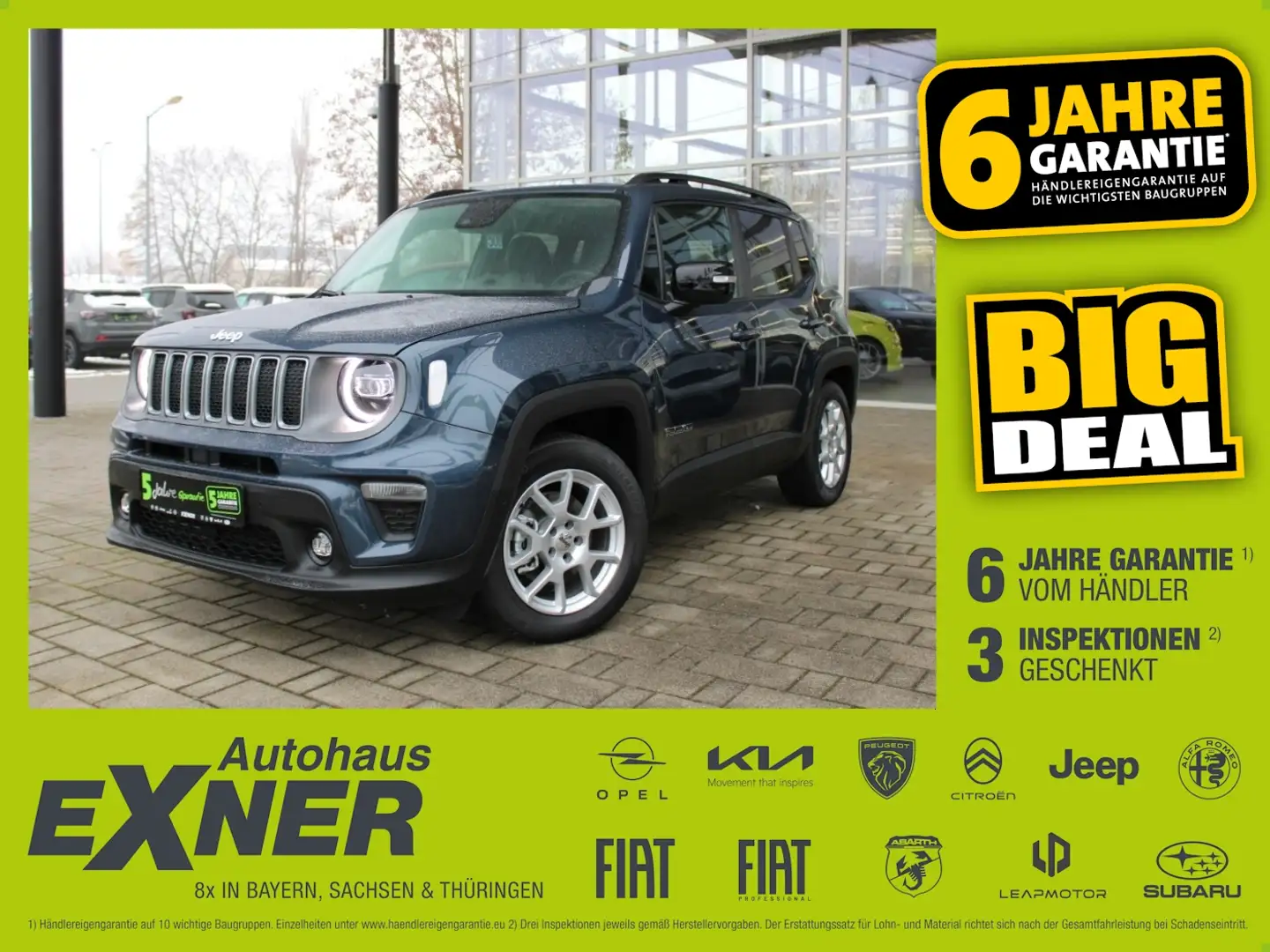 Jeep Renegade MHEV Limited LED Blau - 1